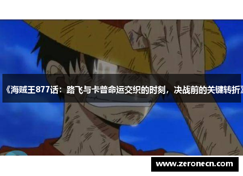 《海贼王877话：路飞与卡普命运交织的时刻，决战前的关键转折》